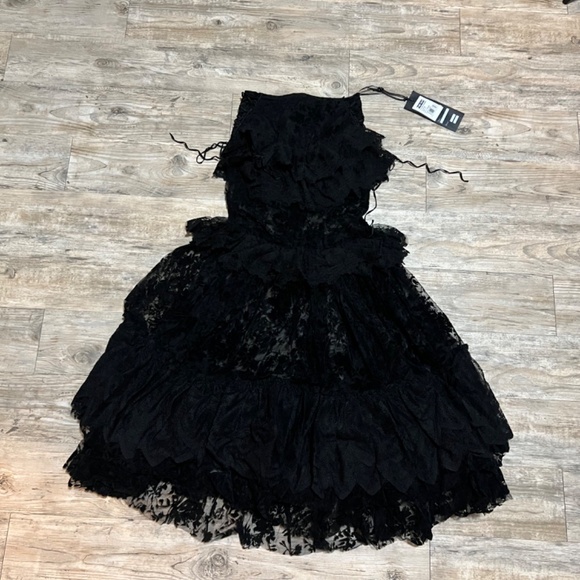 Punkrave gothic maxi skirt - Picture 2 of 6